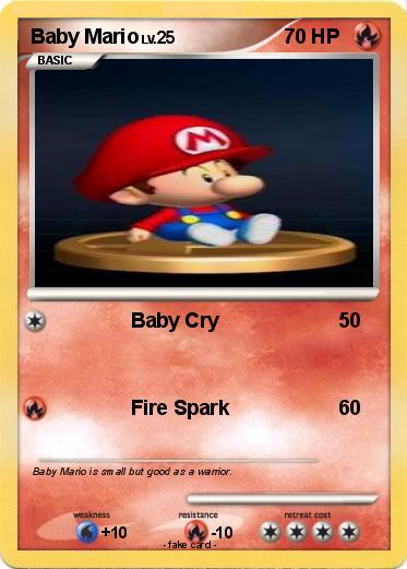 Pokemon Baby Mario