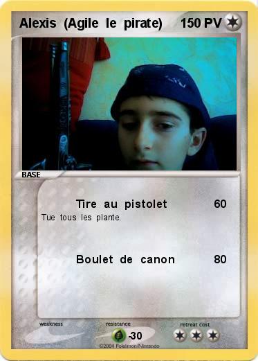 Pokemon Alexis  (Agile  le  pirate)