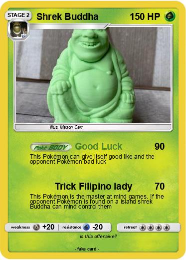 Pokemon Shrek Buddha