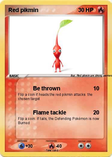 Pokemon Red pikmin
