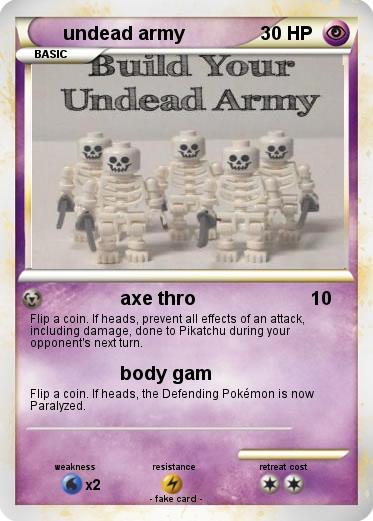 Pokemon undead army