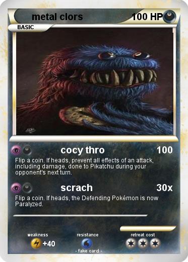 Pokemon metal clors