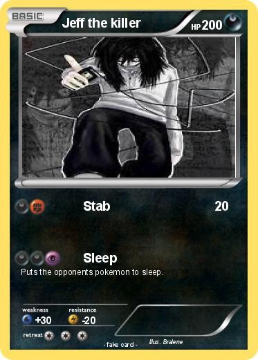 Pokemon Jeff the killer