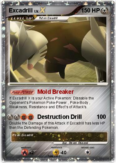Pokemon Excadrill