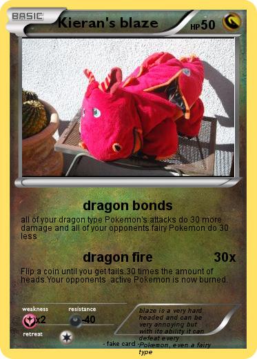 Pokemon Kieran's blaze