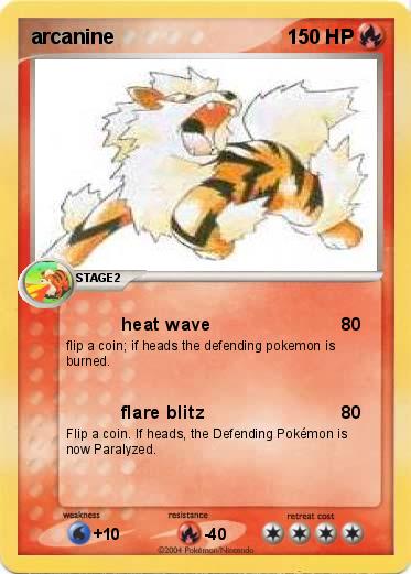 Pokemon arcanine