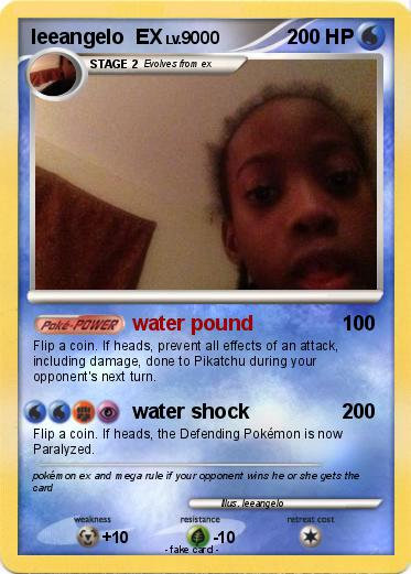 Pokemon leeangelo  EX