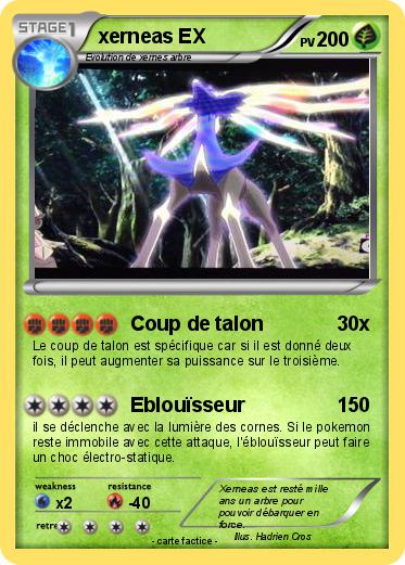 Pokemon xerneas EX