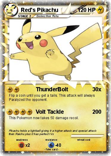 Pokemon Red's Pikachu
