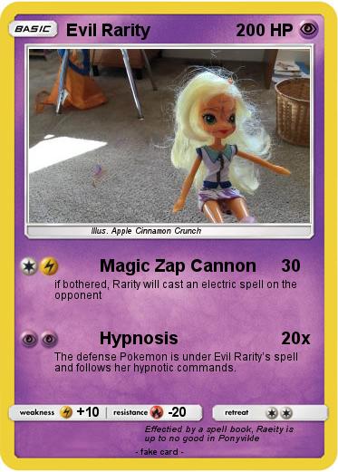 Pokemon Evil Rarity
