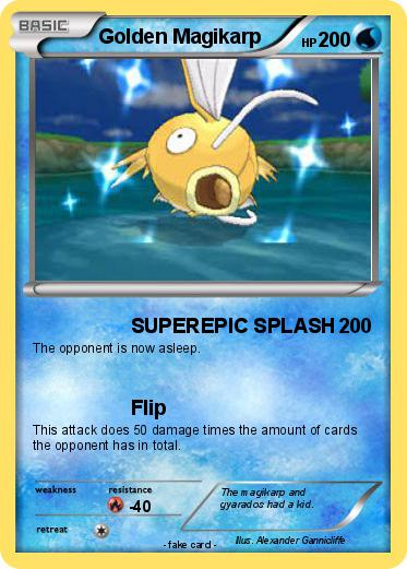 Pokemon Golden Magikarp
