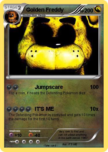 Pokemon Golden Freddy