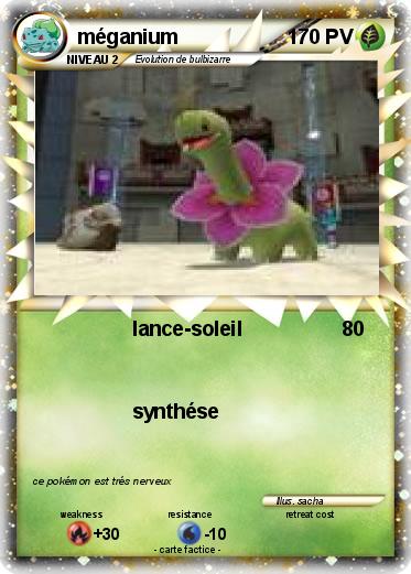 Pokemon méganium