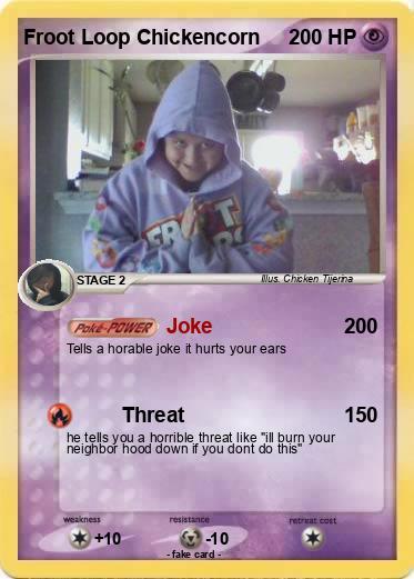 Pokemon Froot Loop Chickencorn