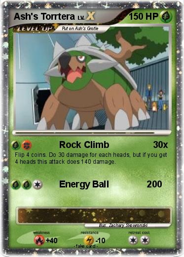 Pokemon Ash's Torrtera