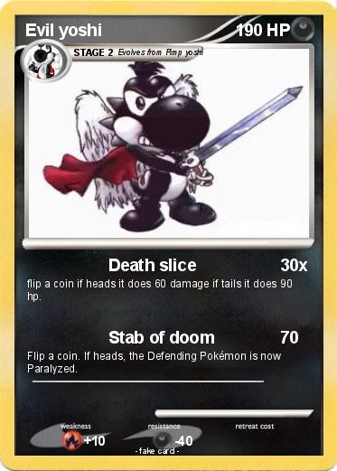Pokemon Evil yoshi