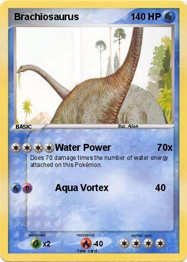 Pokemon Brachiosaurus