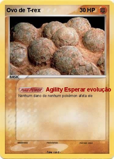 Pokemon Ovo de T-rex