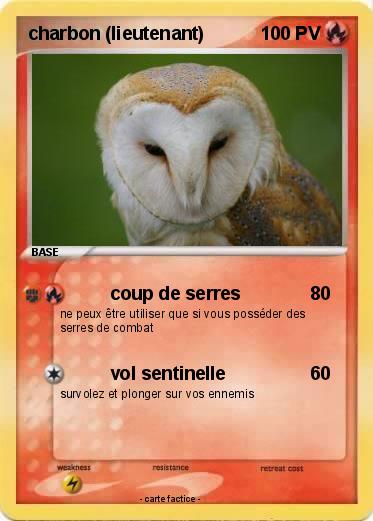 Pokemon charbon (lieutenant)
