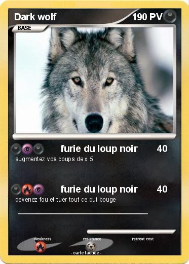 Pokemon Dark wolf
