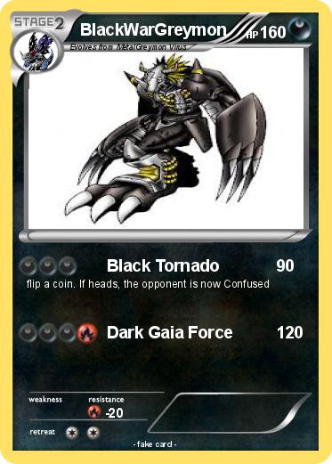 Pokemon BlackWarGreymon