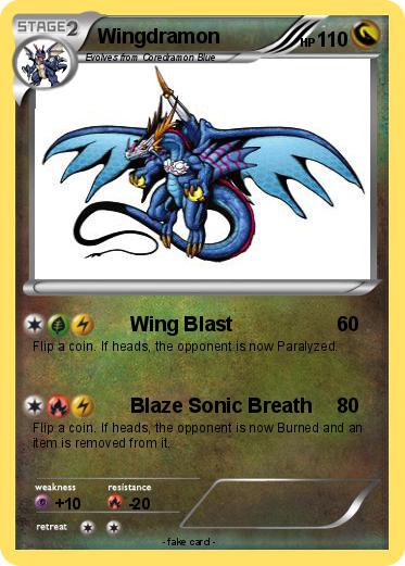 Pokemon Wingdramon