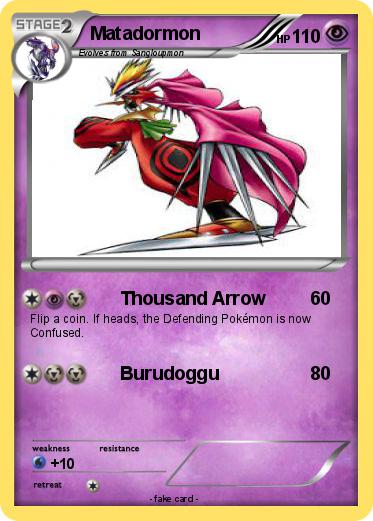 Pokemon Matadormon