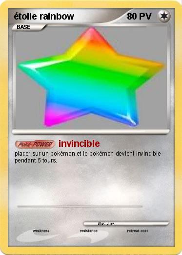 Pokemon étoile rainbow