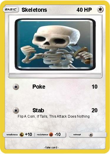 Pokemon Skeletons