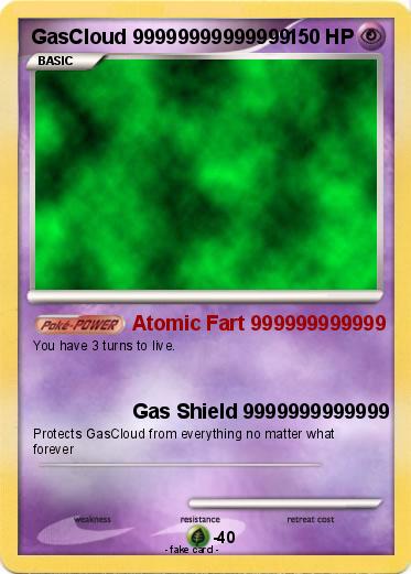 Pokemon GasCloud 99999999999999
