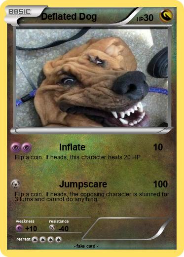 Pokemon Deflated Dog