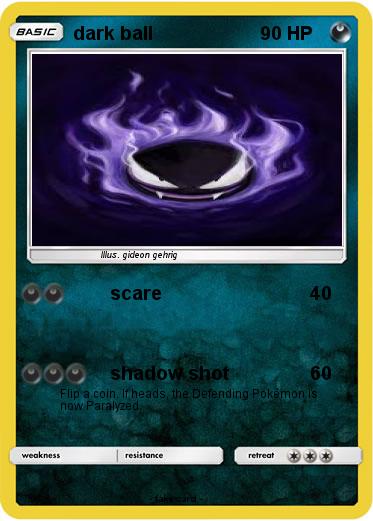 Pokemon dark ball