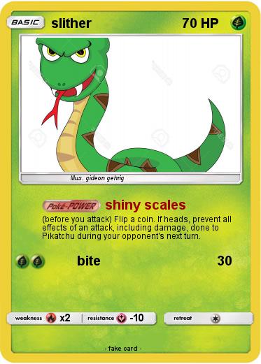Pokemon slither