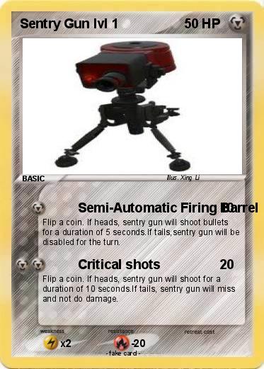 Pokemon Sentry Gun lvl 1