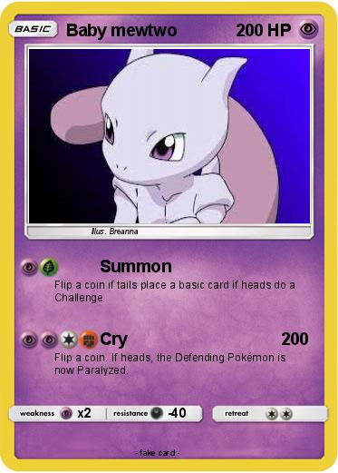 Pokemon Baby mewtwo