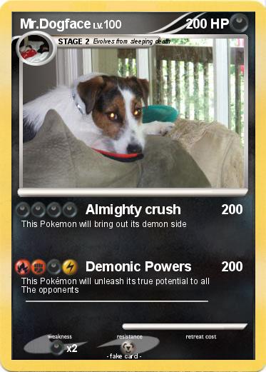 Pokemon Mr.Dogface