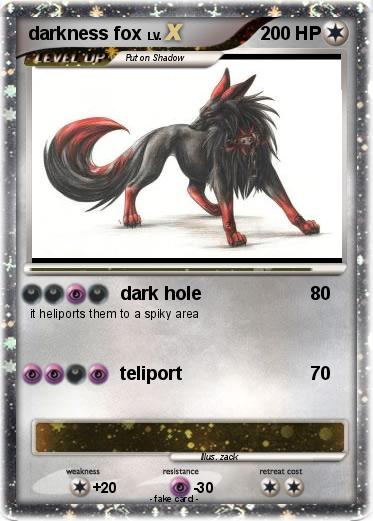 Pokemon darkness fox