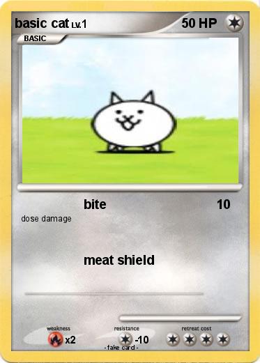Pokemon basic cat
