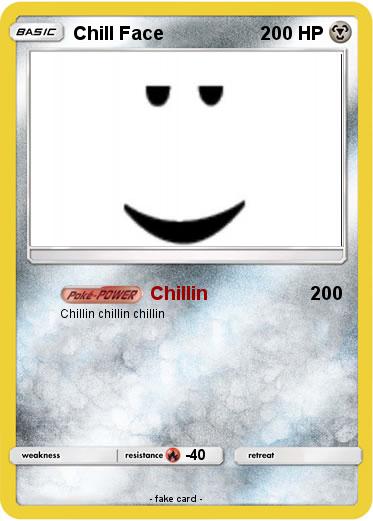 Pokemon Chill Face