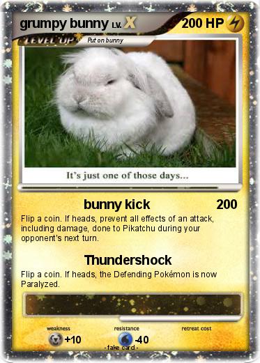 Pokemon grumpy bunny