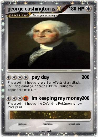 Pokemon george cashington