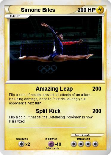 Pokemon Simone Biles