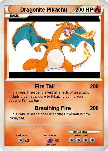 Pokemon Dragonite Pikachu