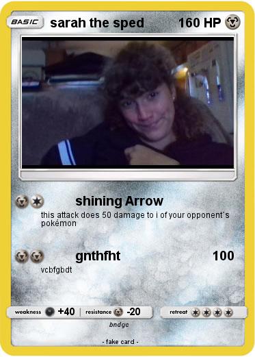 Pokemon sarah the sped