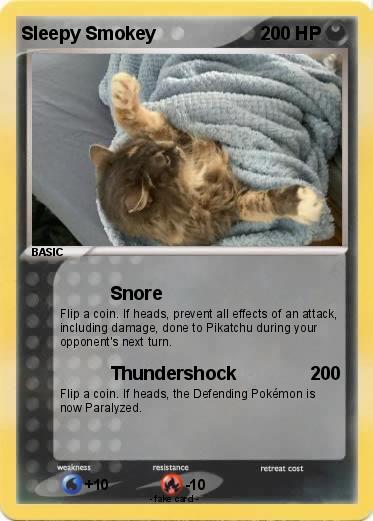 Pokemon Sleepy Smokey