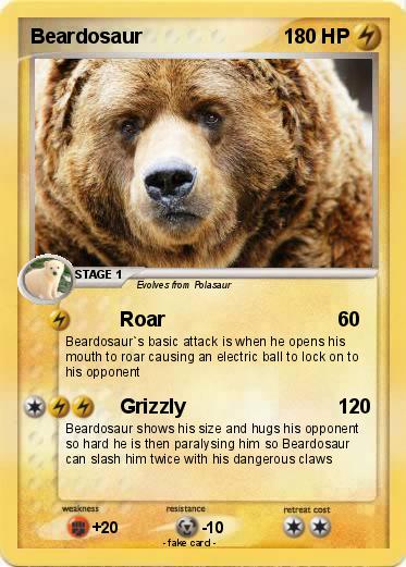 Pokemon Beardosaur
