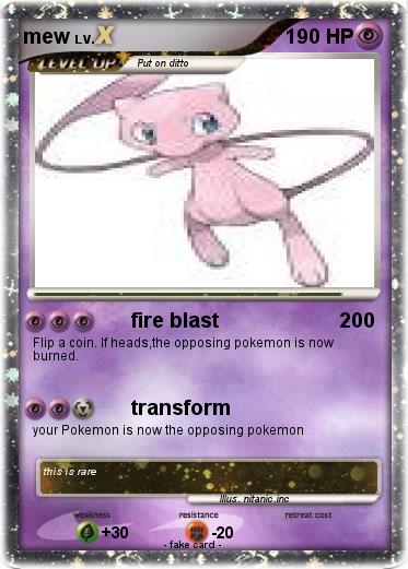 Pokemon mew