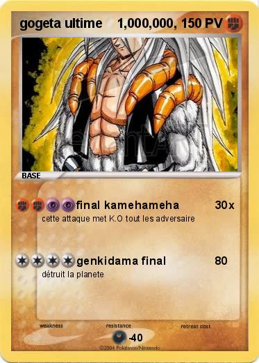 Pokemon gogeta ultime    1,000,000,