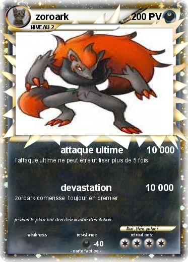 Pokemon zoroark