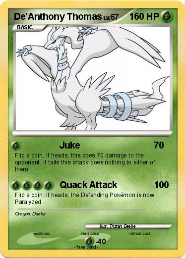 Pokemon De'Anthony Thomas